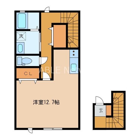 フィオーレの物件間取画像